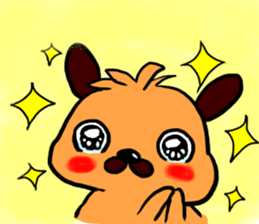 Pug KINCHAN sticker #1700719