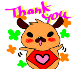 Pug KINCHAN sticker #1700722