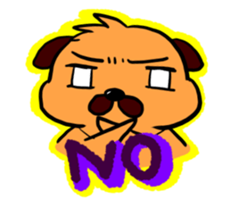 Pug KINCHAN sticker #1700726