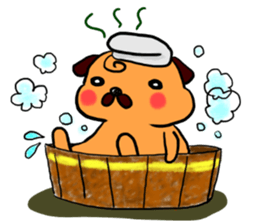 Pug KINCHAN sticker #1700731
