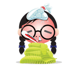 GlassesGirl 2 sticker #1700777