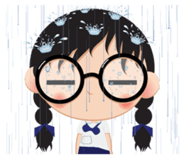 GlassesGirl 2 sticker #1700779