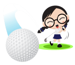 GlassesGirl 2 sticker #1700780