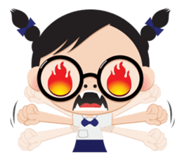 GlassesGirl 2 sticker #1700790