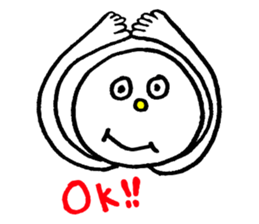 invisible guy sticker #1701024