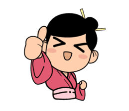 Kawaii Japanese Girl sticker #1701341