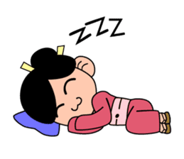 Kawaii Japanese Girl sticker #1701349