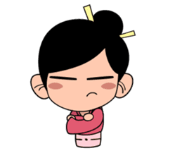 Kawaii Japanese Girl sticker #1701355