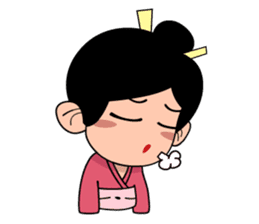 Kawaii Japanese Girl sticker #1701358