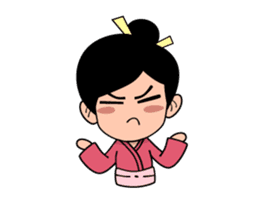 Kawaii Japanese Girl sticker #1701361