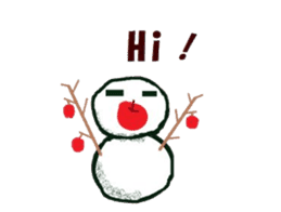 I am a snowman sticker #1701937
