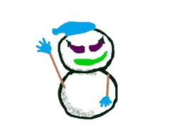 I am a snowman sticker #1701939