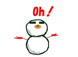 I am a snowman sticker #1701941