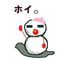 I am a snowman sticker #1701946