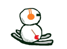 I am a snowman sticker #1701948