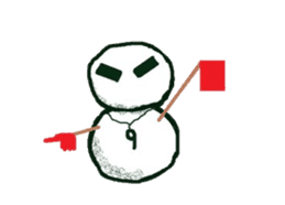 I am a snowman sticker #1701956