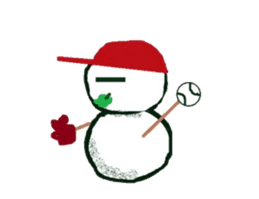 I am a snowman sticker #1701959