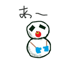 I am a snowman sticker #1701967