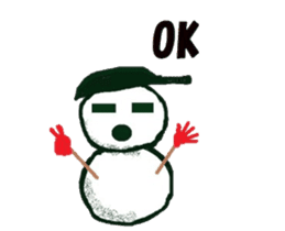 I am a snowman sticker #1701973