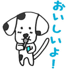 Penguin and Dalmatian sticker #1702141