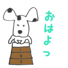 Penguin and Dalmatian sticker #1702142