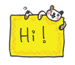 My English message cat sticker #1702177