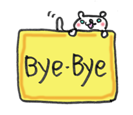 My English message cat sticker #1702184