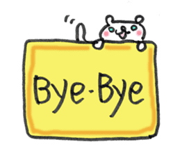 My English message cat sticker #1702184