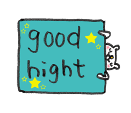 My English message cat sticker #1702195