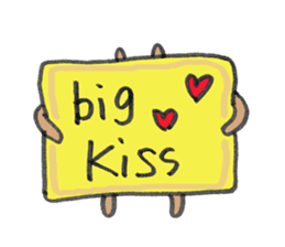 My English message cat sticker #1702216