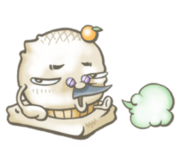 Hot!Sticky rice cake dad sticker #1702316