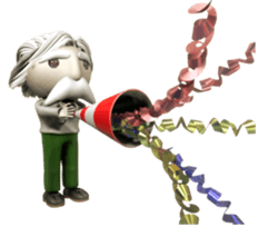 3D sticker of old man sticker #1702396