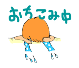 Girls Face sticker #1702671