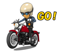 Mr. rider Ha sticker #1702981