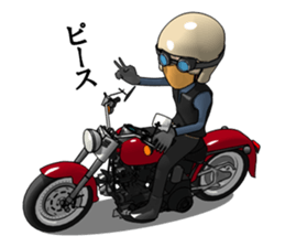 Mr. rider Ha sticker #1702985