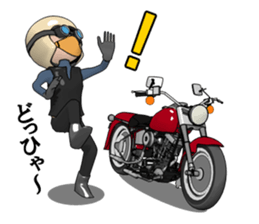 Mr. rider Ha sticker #1702992