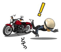 Mr. rider Ha sticker #1702993