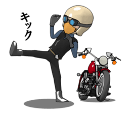 Mr. rider Ha sticker #1702995