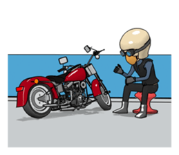 Mr. rider Ha sticker #1703000