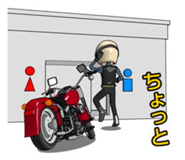 Mr. rider Ha sticker #1703003