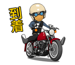 Mr. rider Ha sticker #1703004