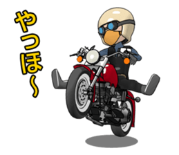 Mr. rider Ha sticker #1703005