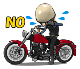 Mr. rider Ha sticker #1703012