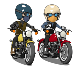 Mr. rider Ha sticker #1703014