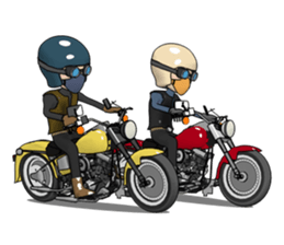 Mr. rider Ha sticker #1703015