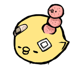 Cute chick! sticker #1703072