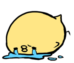 Cute chick! sticker #1703075