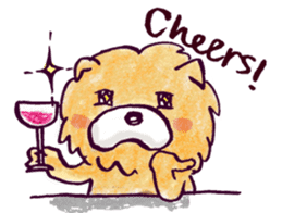 Chow Chow Doggy (English) sticker #1704366