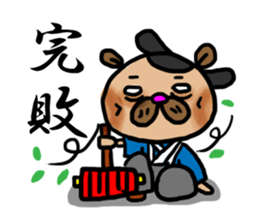 EDO-SAMURAI-BEAR sticker #1704569
