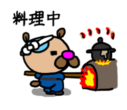 EDO-SAMURAI-BEAR sticker #1704574